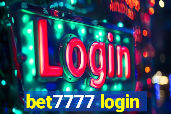 bet7777 login